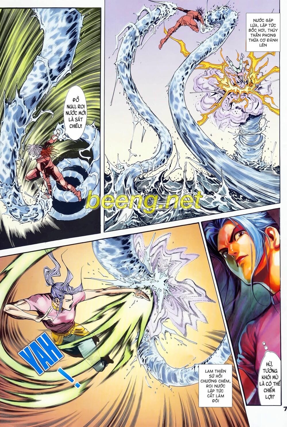 Truyện Tranh Long Hổ 5 Thế trang 8