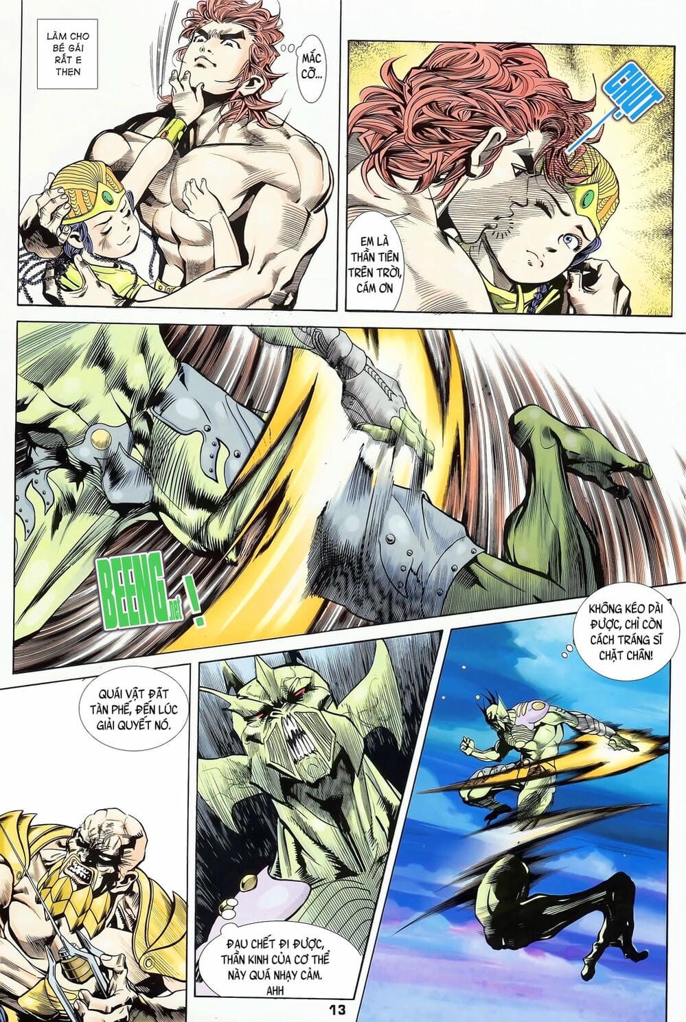 Truyện Tranh Long Hổ 5 Thế trang 8