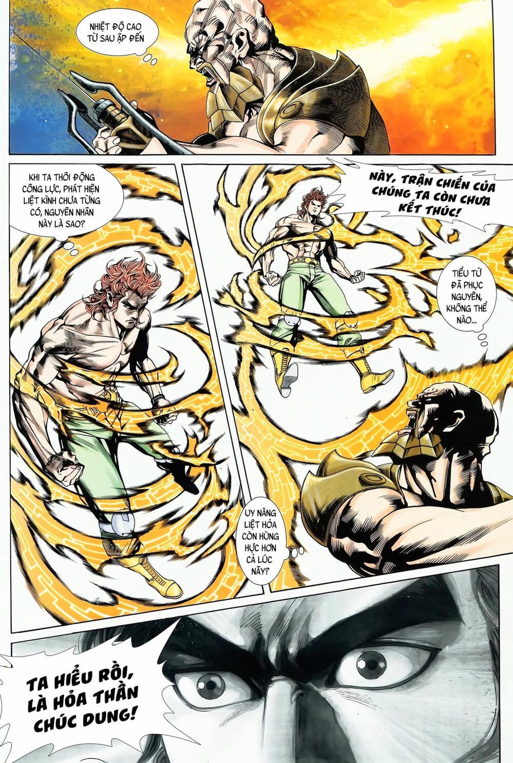 Truyện Tranh Long Hổ 5 Thế trang 8
