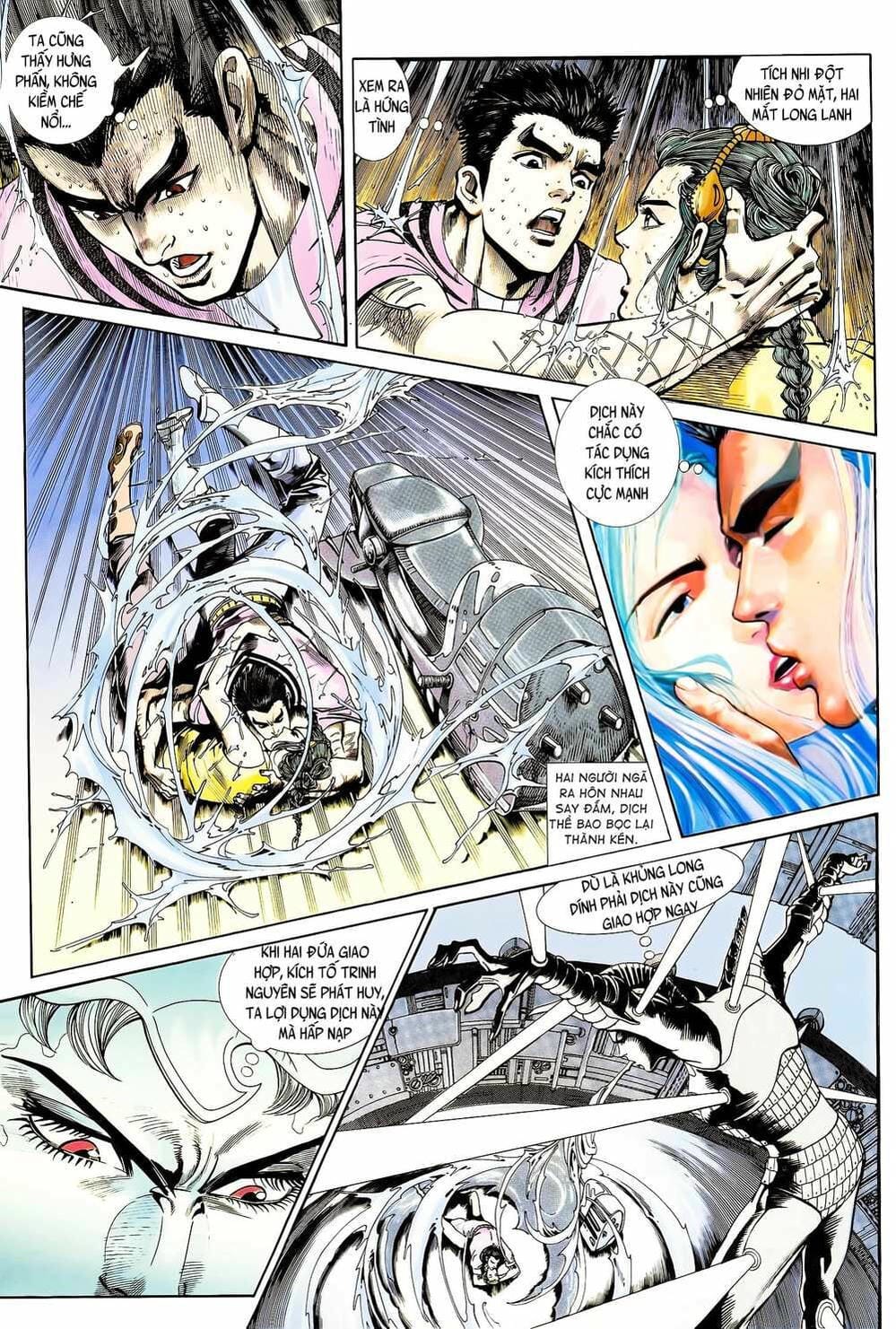 Truyện Tranh Long Hổ 5 Thế trang 8