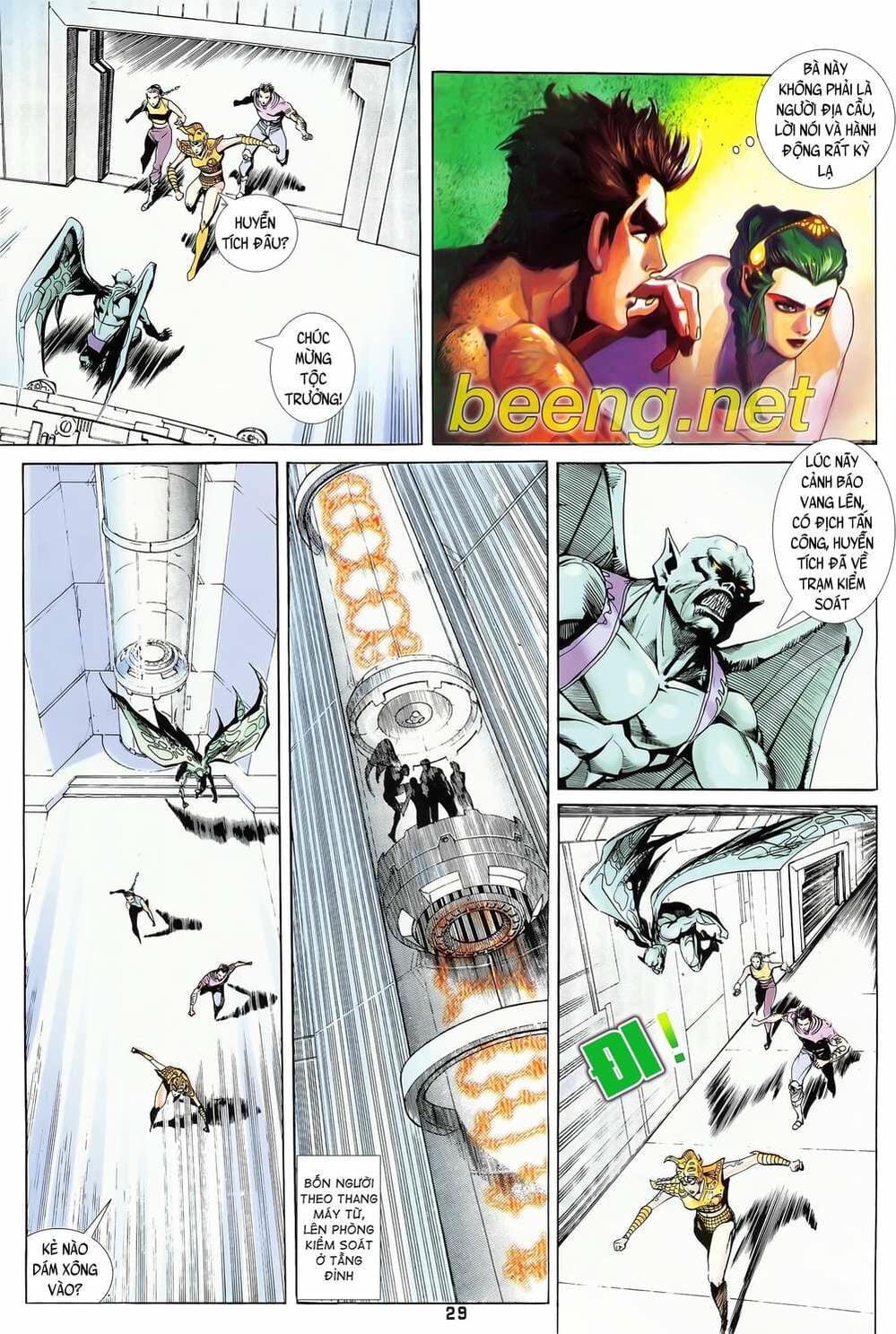 Truyện Tranh Long Hổ 5 Thế trang 8