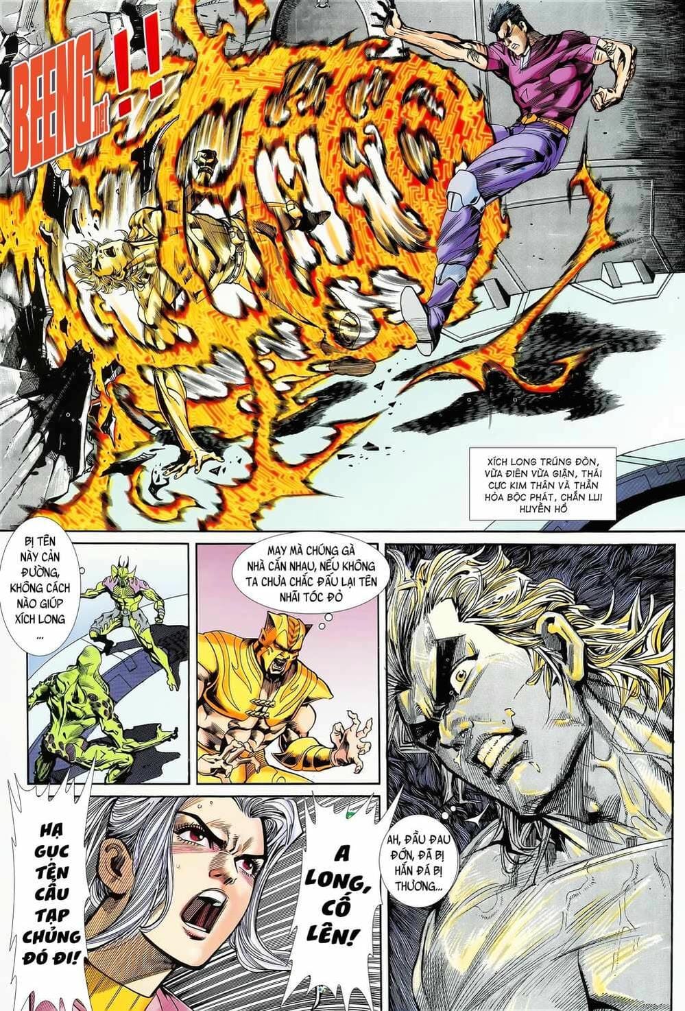 Truyện Tranh Long Hổ 5 Thế trang 8
