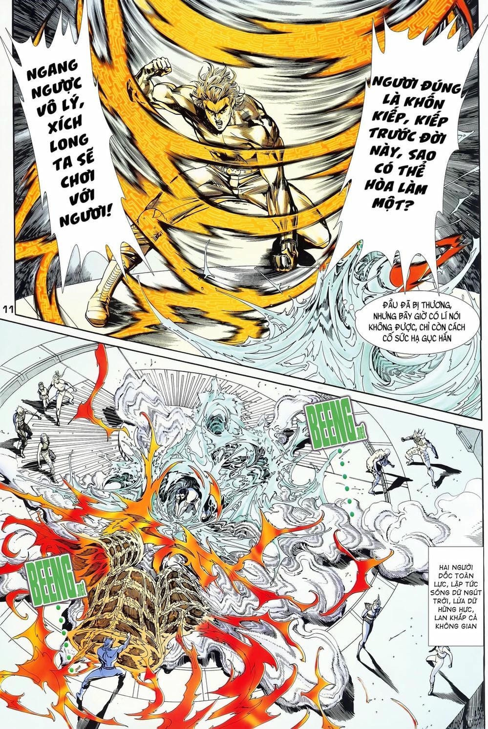 Truyện Tranh Long Hổ 5 Thế trang 8