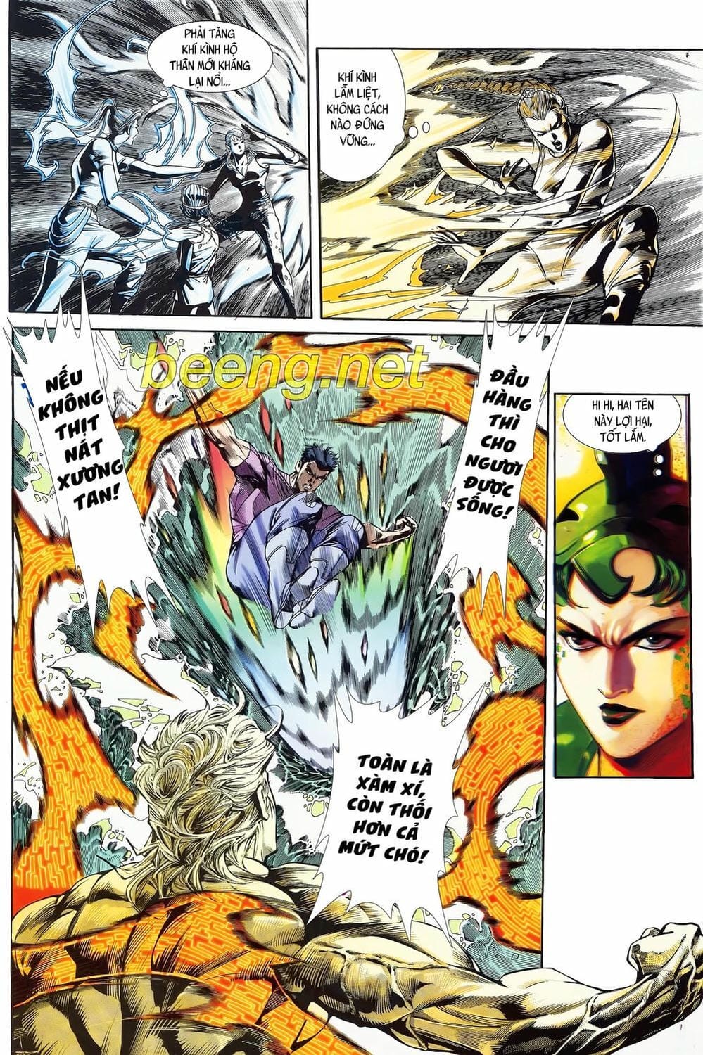 Truyện Tranh Long Hổ 5 Thế trang 8