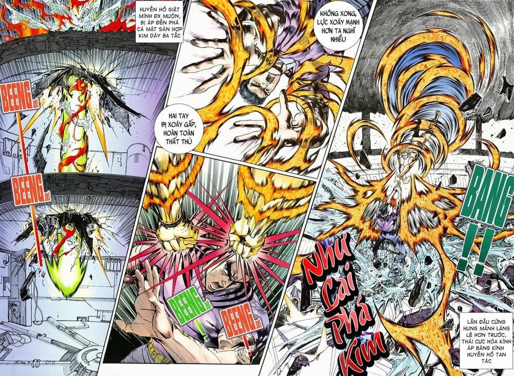 Truyện Tranh Long Hổ 5 Thế trang 8