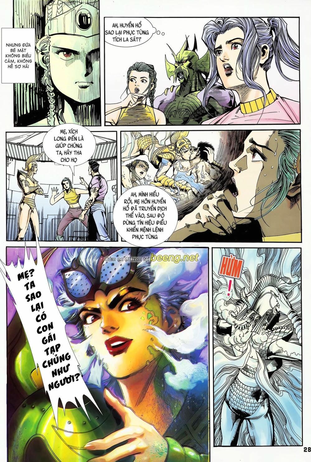Truyện Tranh Long Hổ 5 Thế trang 8