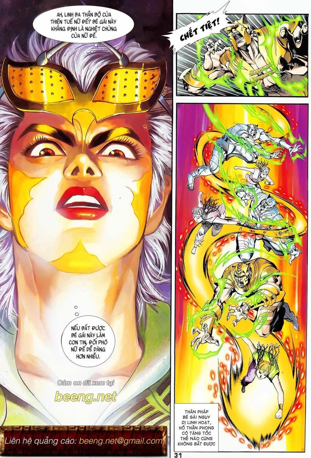 Truyện Tranh Long Hổ 5 Thế trang 8