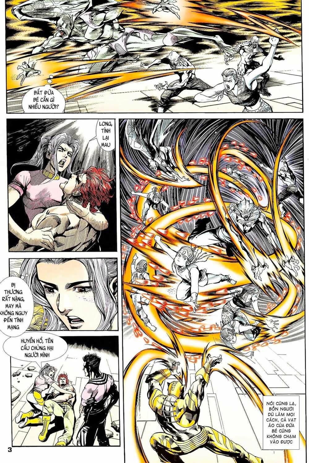 Truyện Tranh Long Hổ 5 Thế trang 8