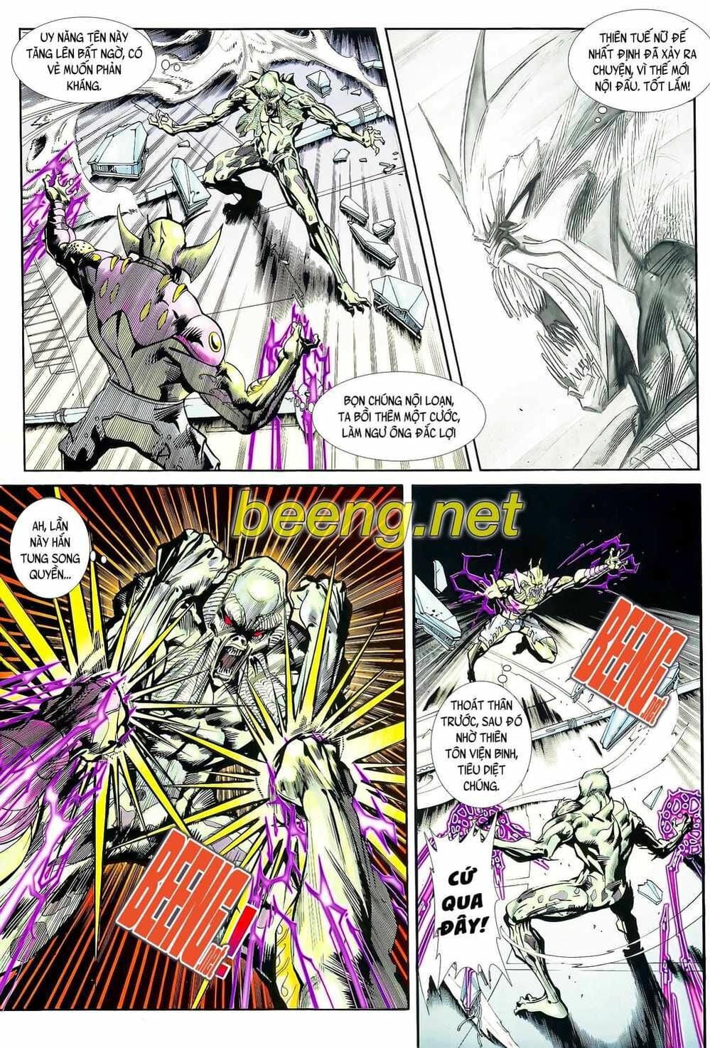 Truyện Tranh Long Hổ 5 Thế trang 8