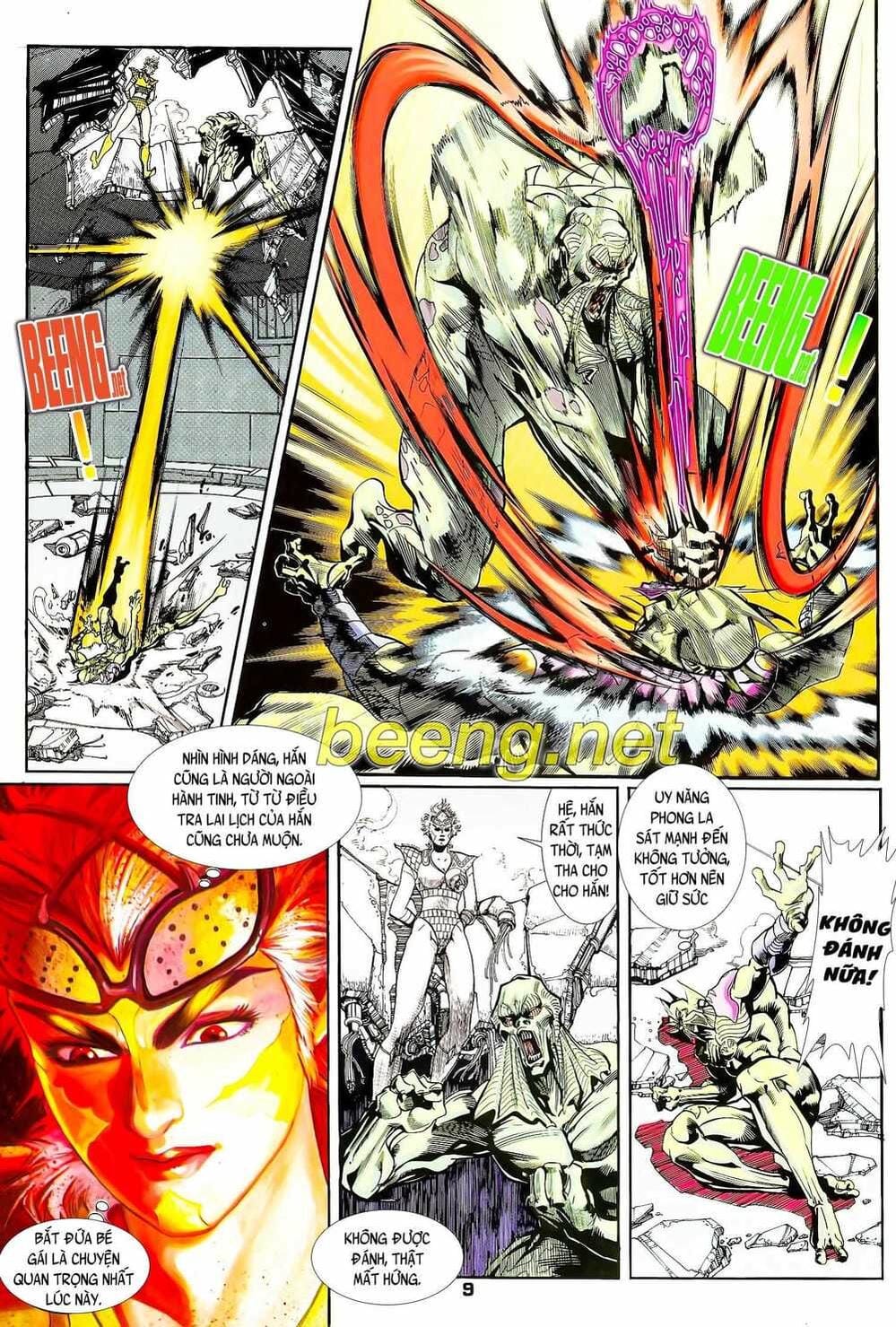 Truyện Tranh Long Hổ 5 Thế trang 8