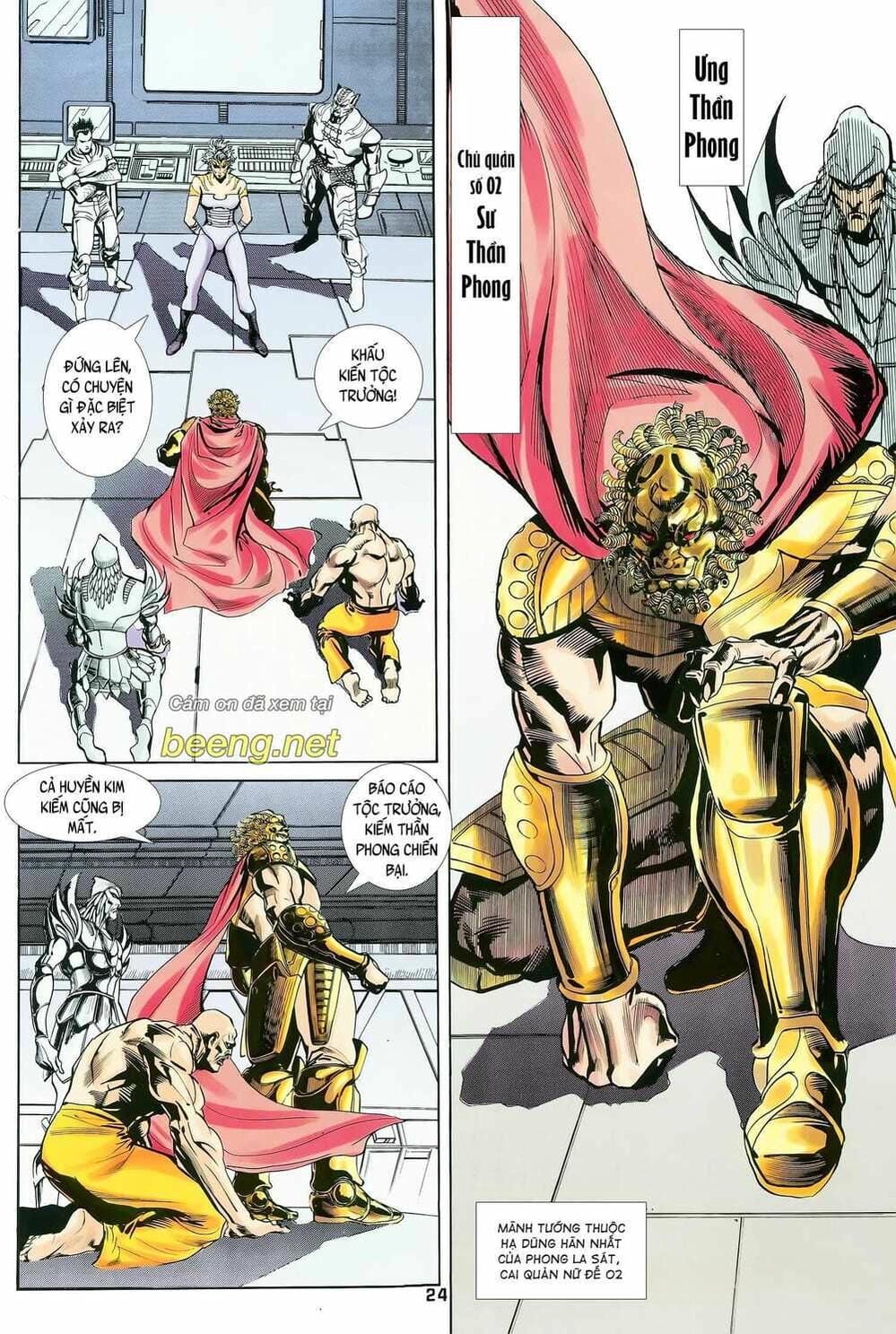 Truyện Tranh Long Hổ 5 Thế trang 8