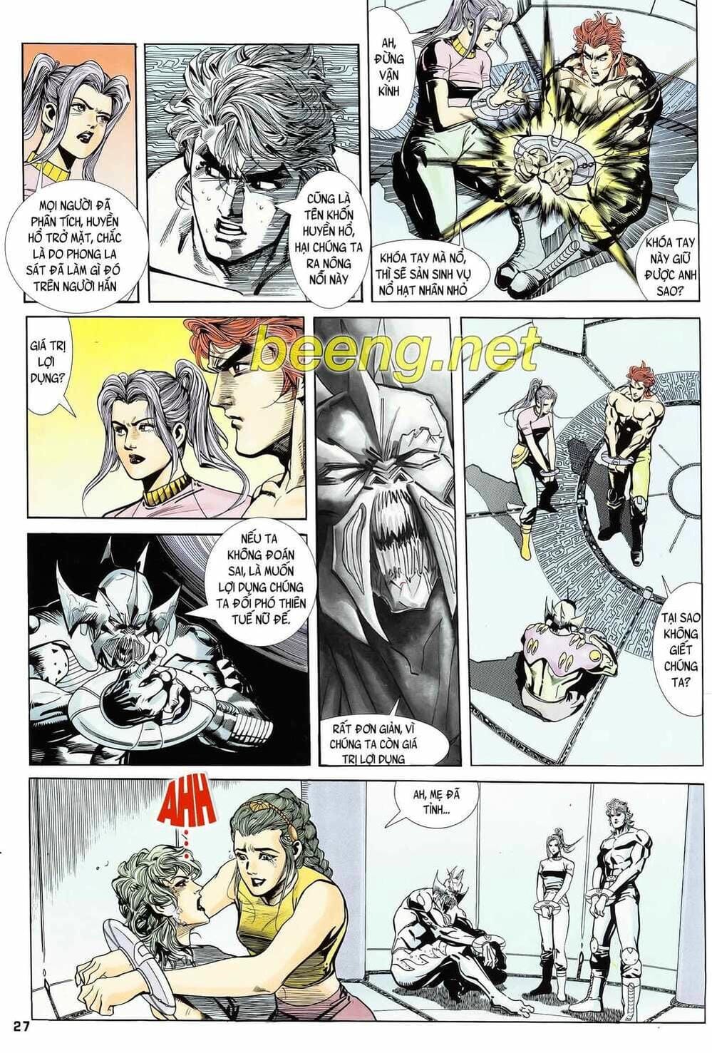 Truyện Tranh Long Hổ 5 Thế trang 8