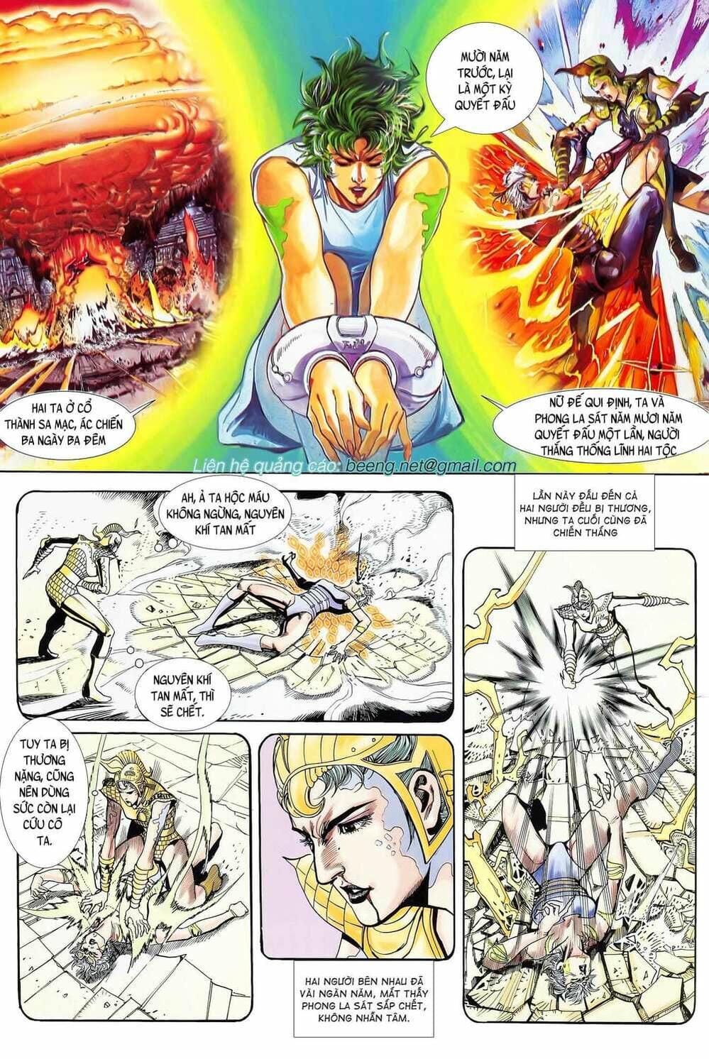 Truyện Tranh Long Hổ 5 Thế trang 8