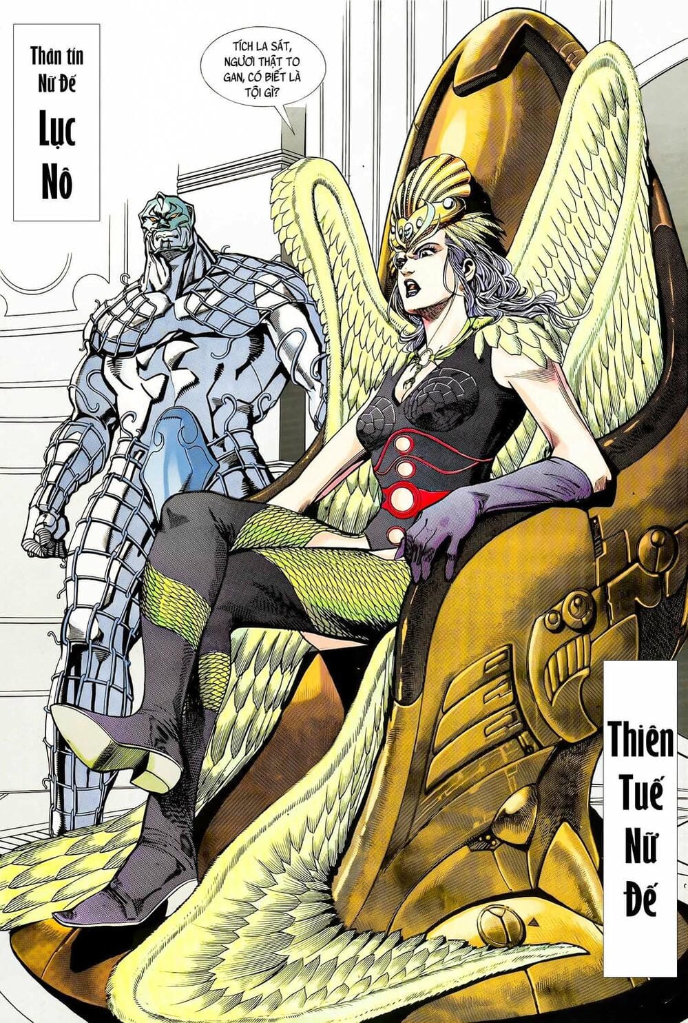 Truyện Tranh Long Hổ 5 Thế trang 8