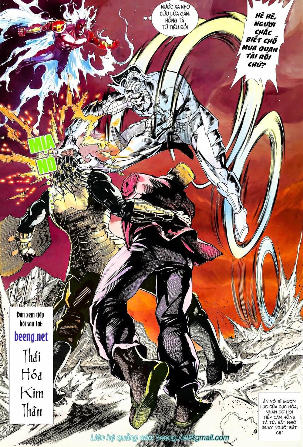 Truyện Tranh Long Hổ 5 Thế trang 8