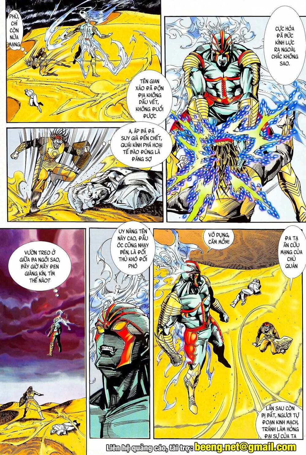 Truyện Tranh Long Hổ 5 Thế trang 8