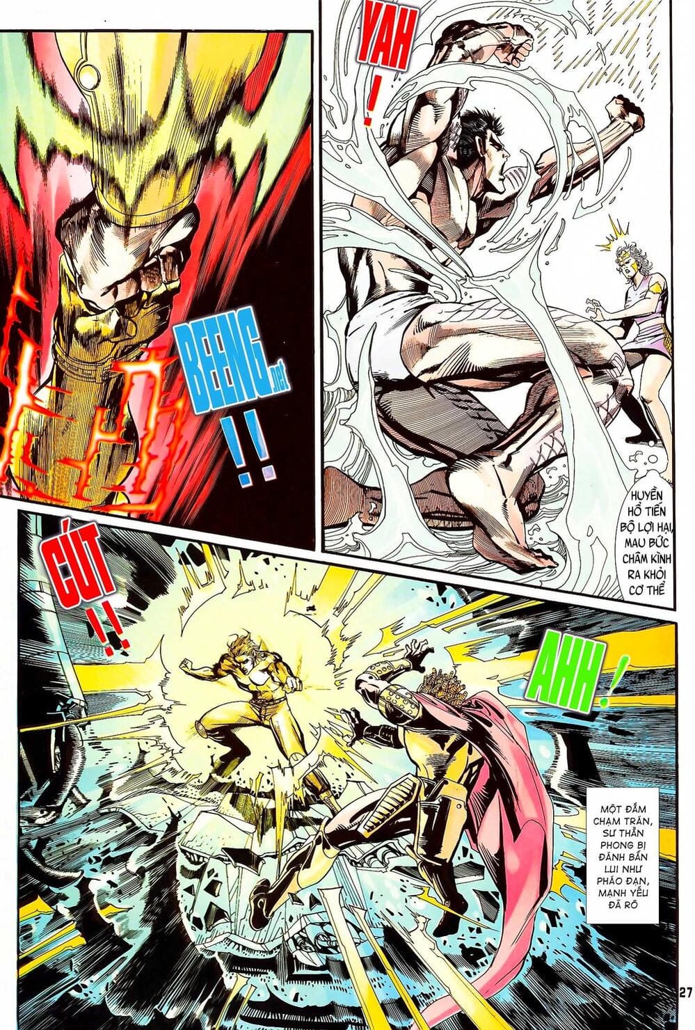 Truyện Tranh Long Hổ 5 Thế trang 8