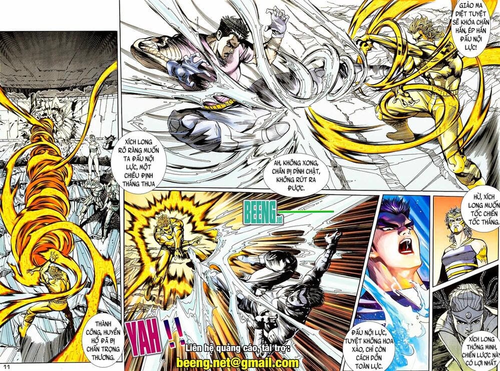 Truyện Tranh Long Hổ 5 Thế trang 8