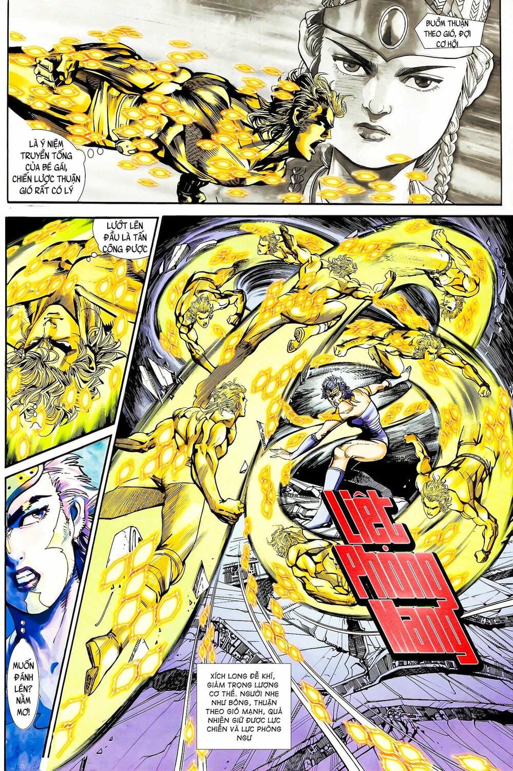 Truyện Tranh Long Hổ 5 Thế trang 8