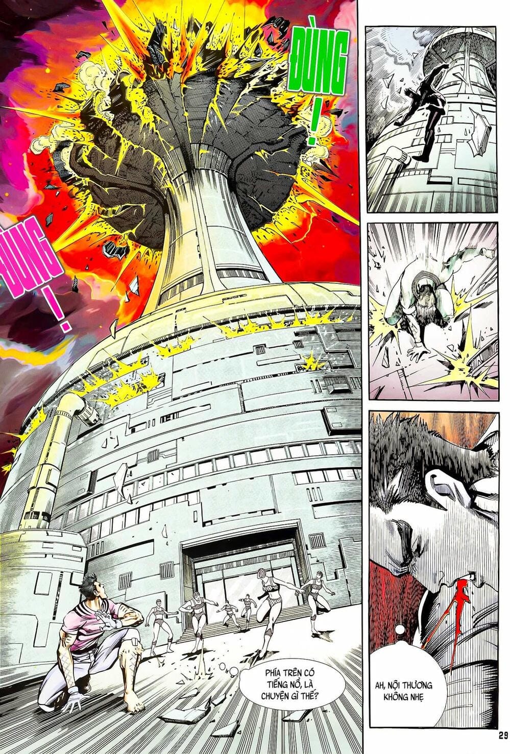 Truyện Tranh Long Hổ 5 Thế trang 8