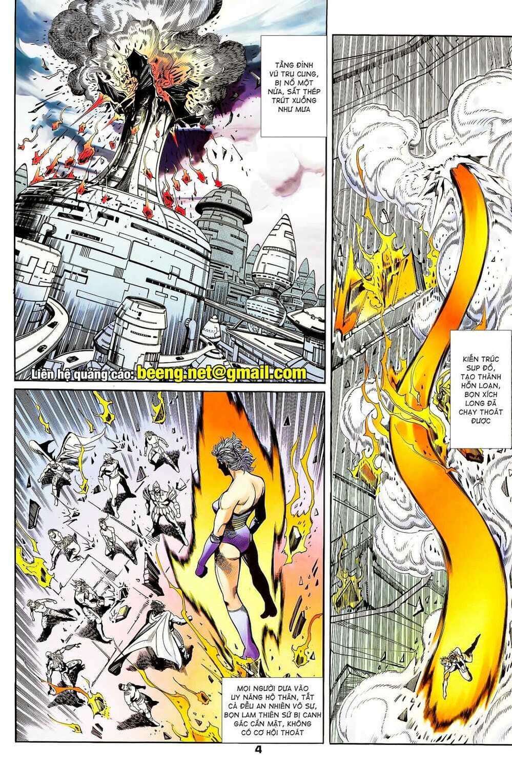 Truyện Tranh Long Hổ 5 Thế trang 8