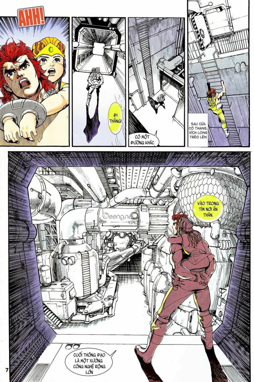 Truyện Tranh Long Hổ 5 Thế trang 8