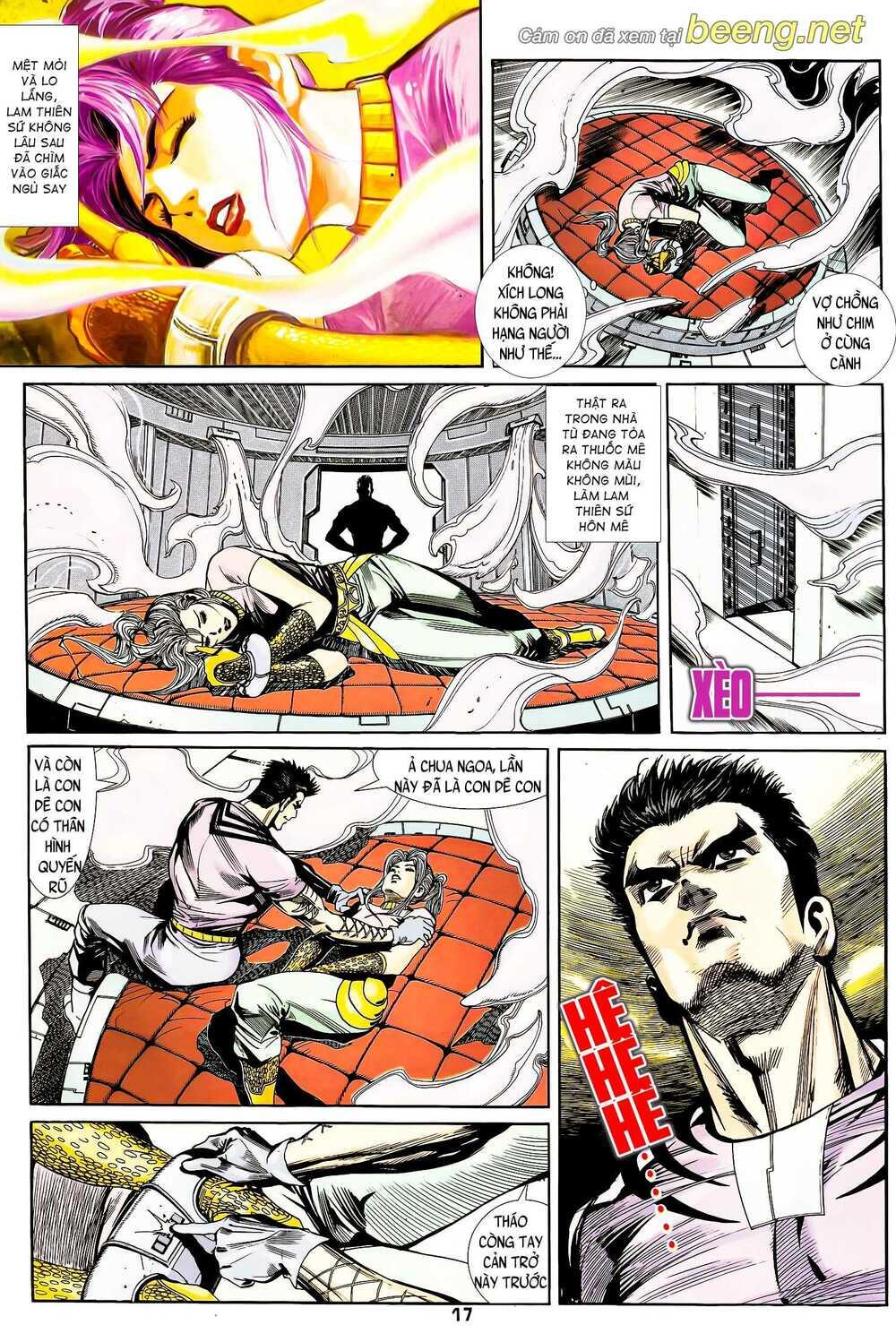 Truyện Tranh Long Hổ 5 Thế trang 8