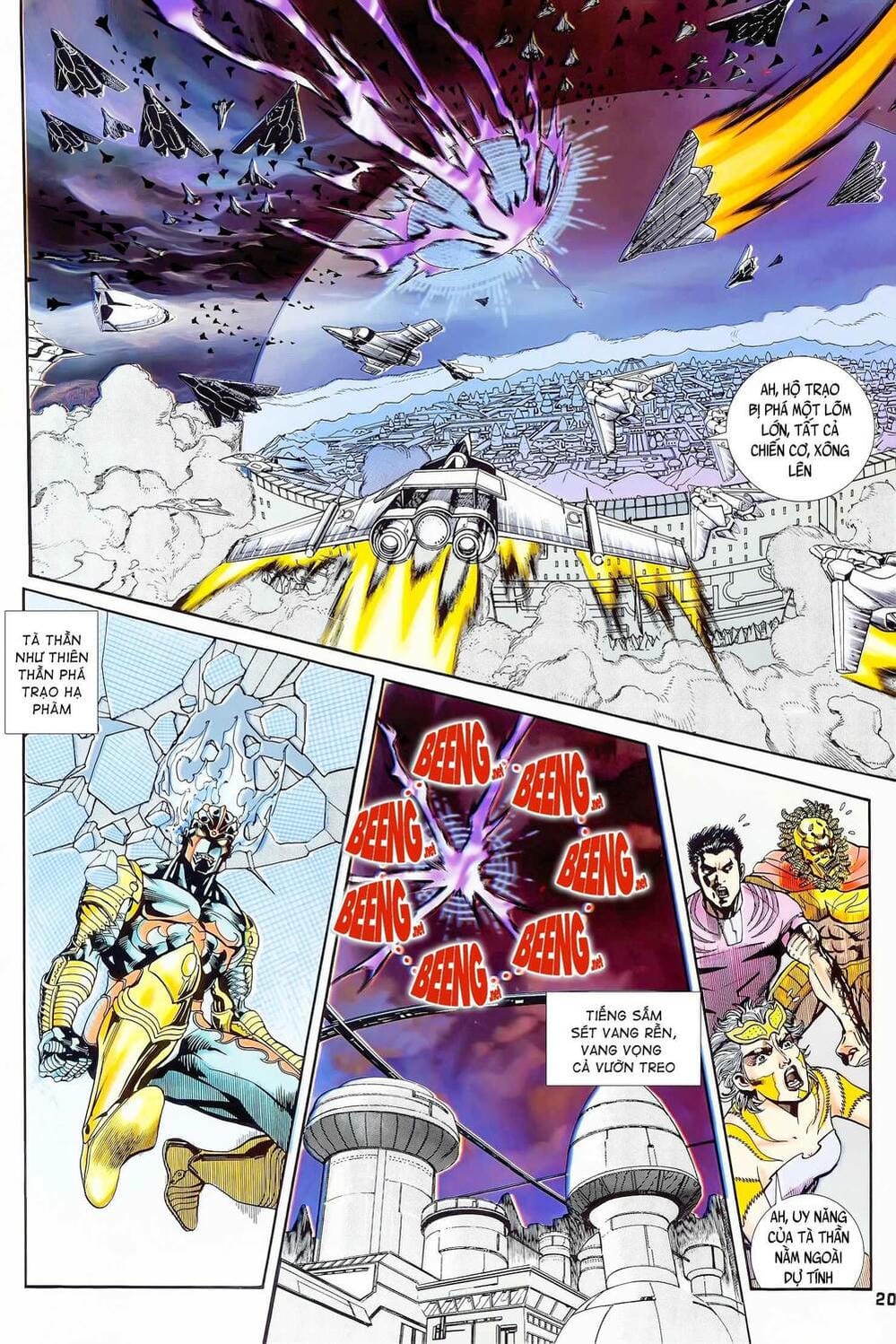 Truyện Tranh Long Hổ 5 Thế trang 8