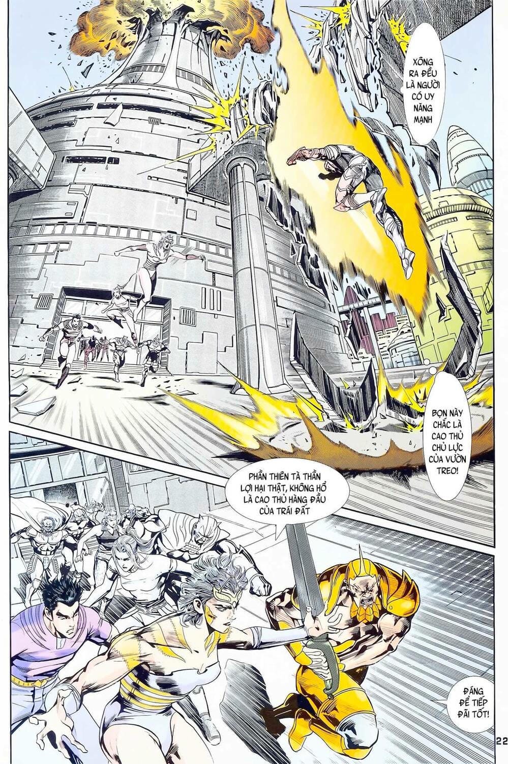 Truyện Tranh Long Hổ 5 Thế trang 8