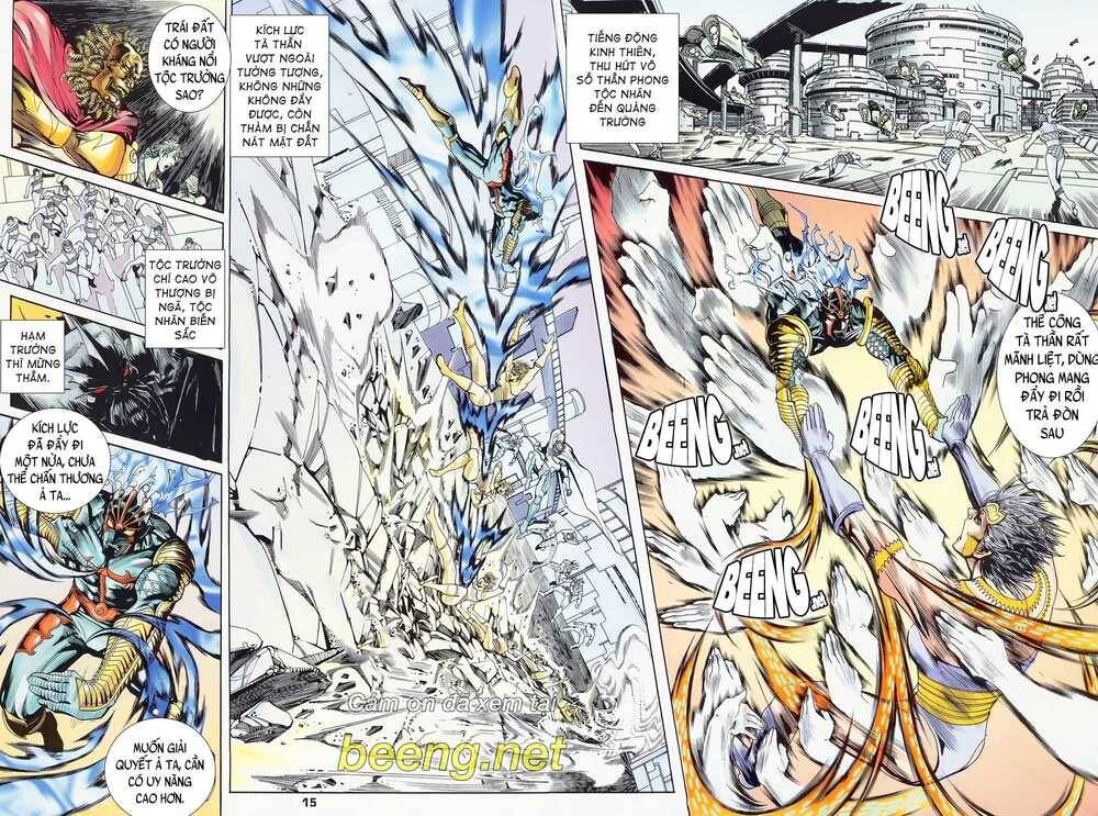 Truyện Tranh Long Hổ 5 Thế trang 8