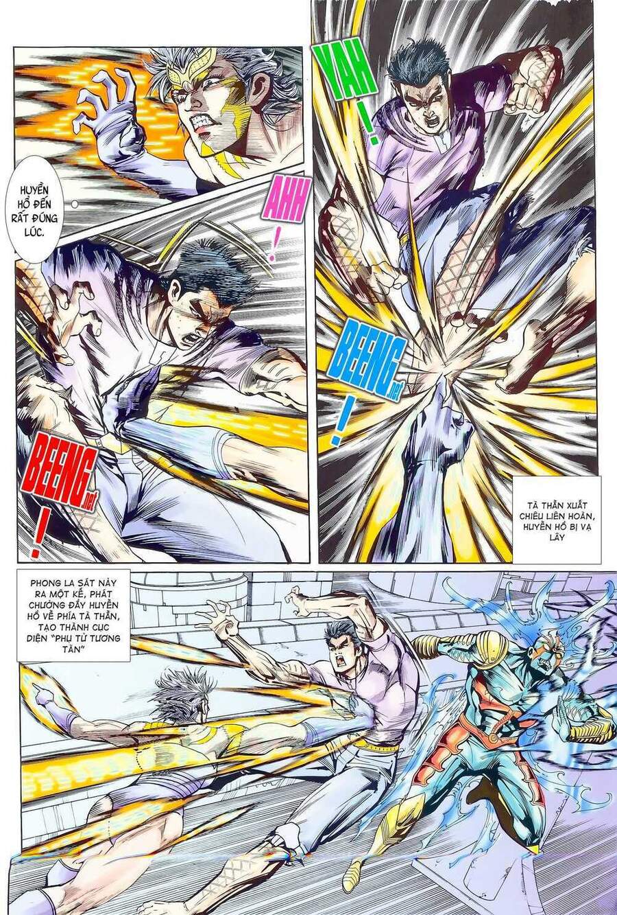Truyện Tranh Long Hổ 5 Thế trang 8