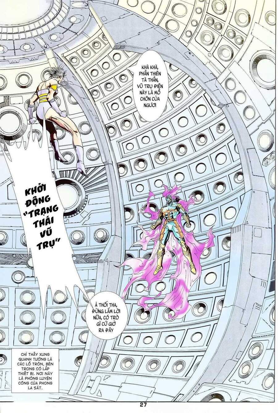 Truyện Tranh Long Hổ 5 Thế trang 8