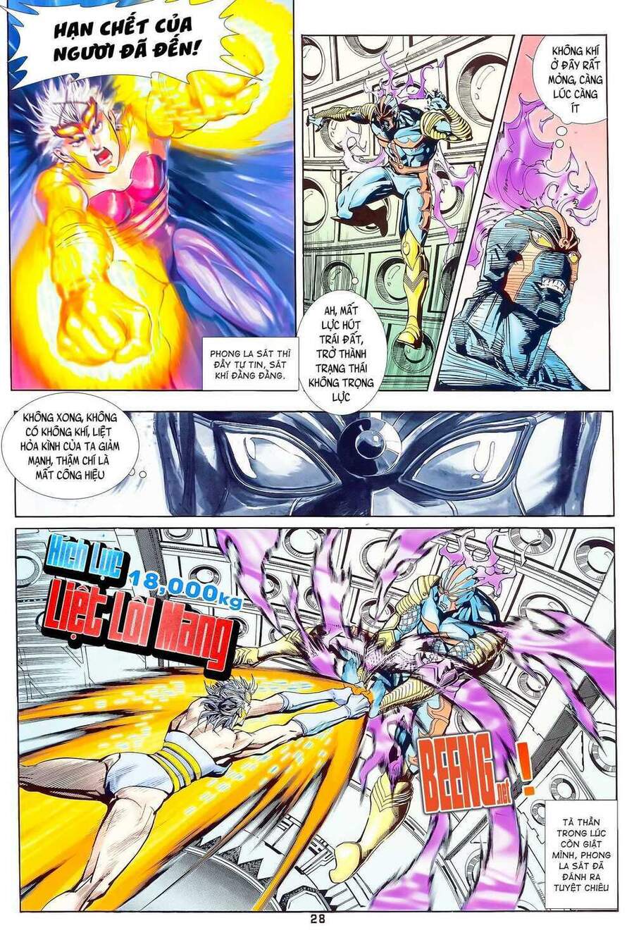 Truyện Tranh Long Hổ 5 Thế trang 8
