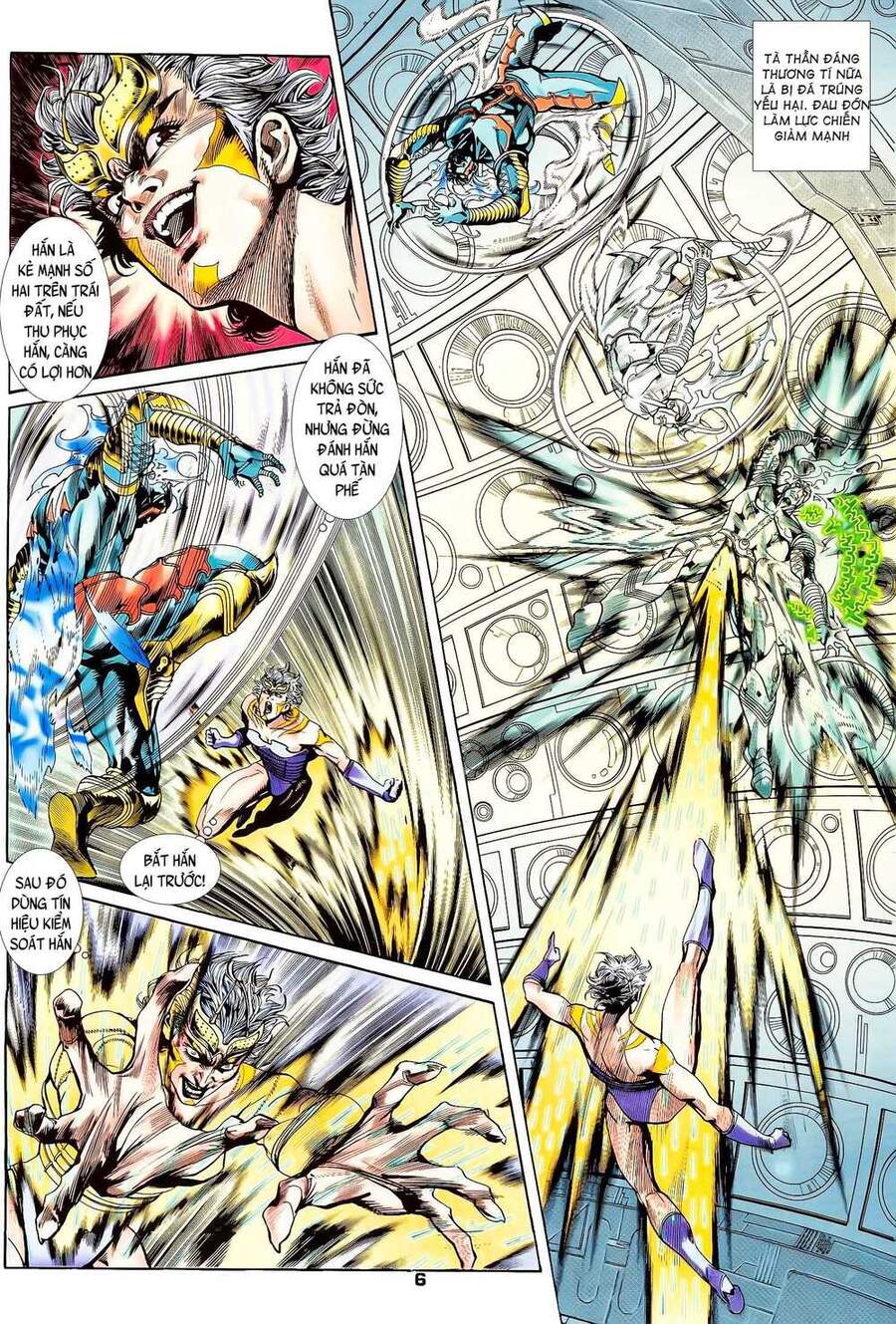 Truyện Tranh Long Hổ 5 Thế trang 8
