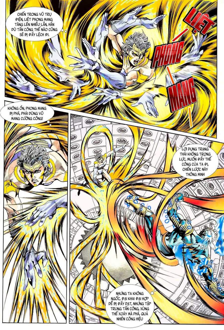 Truyện Tranh Long Hổ 5 Thế trang 8
