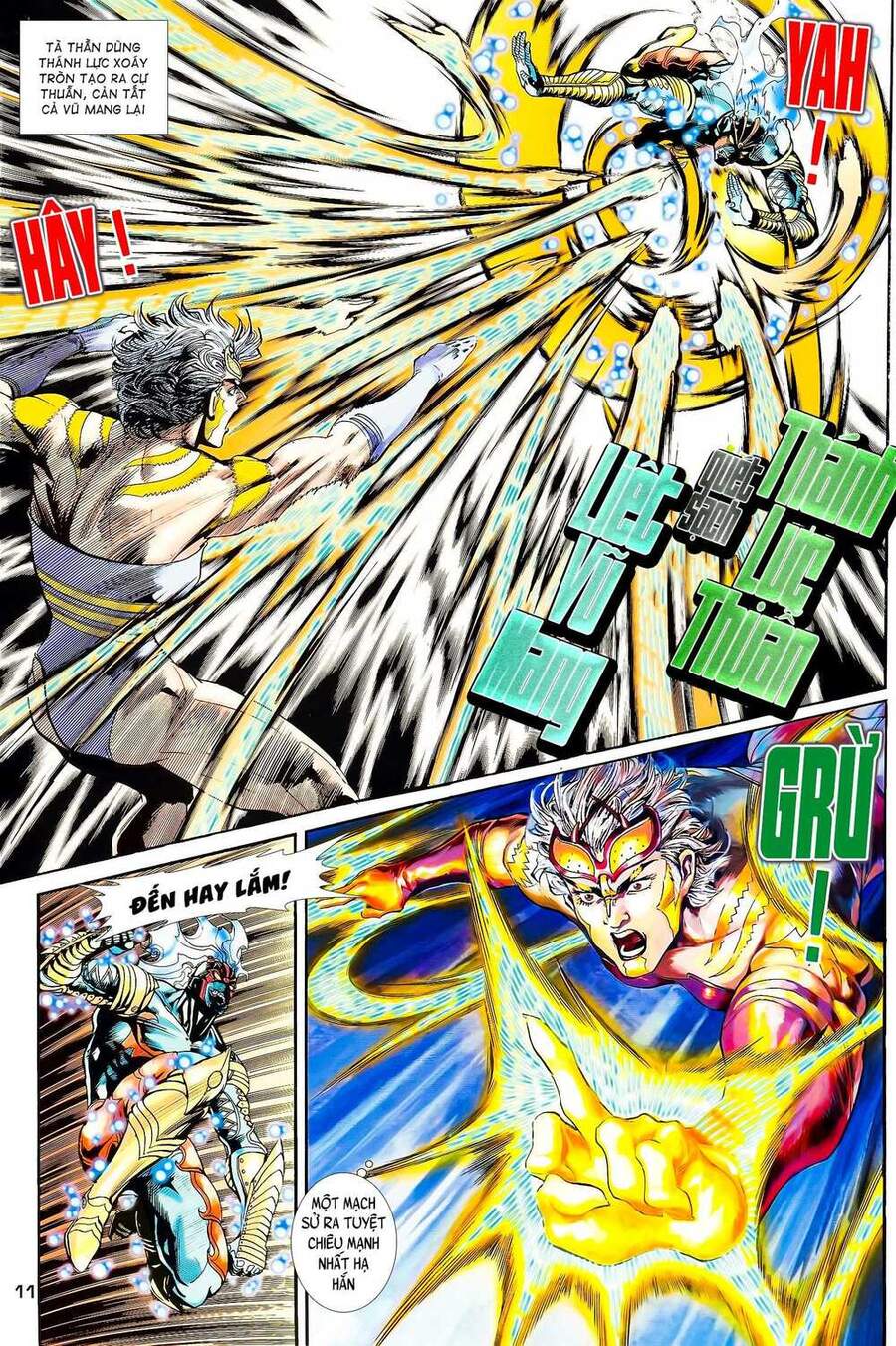 Truyện Tranh Long Hổ 5 Thế trang 8