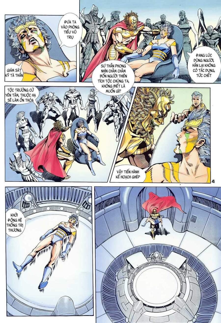 Truyện Tranh Long Hổ 5 Thế trang 8