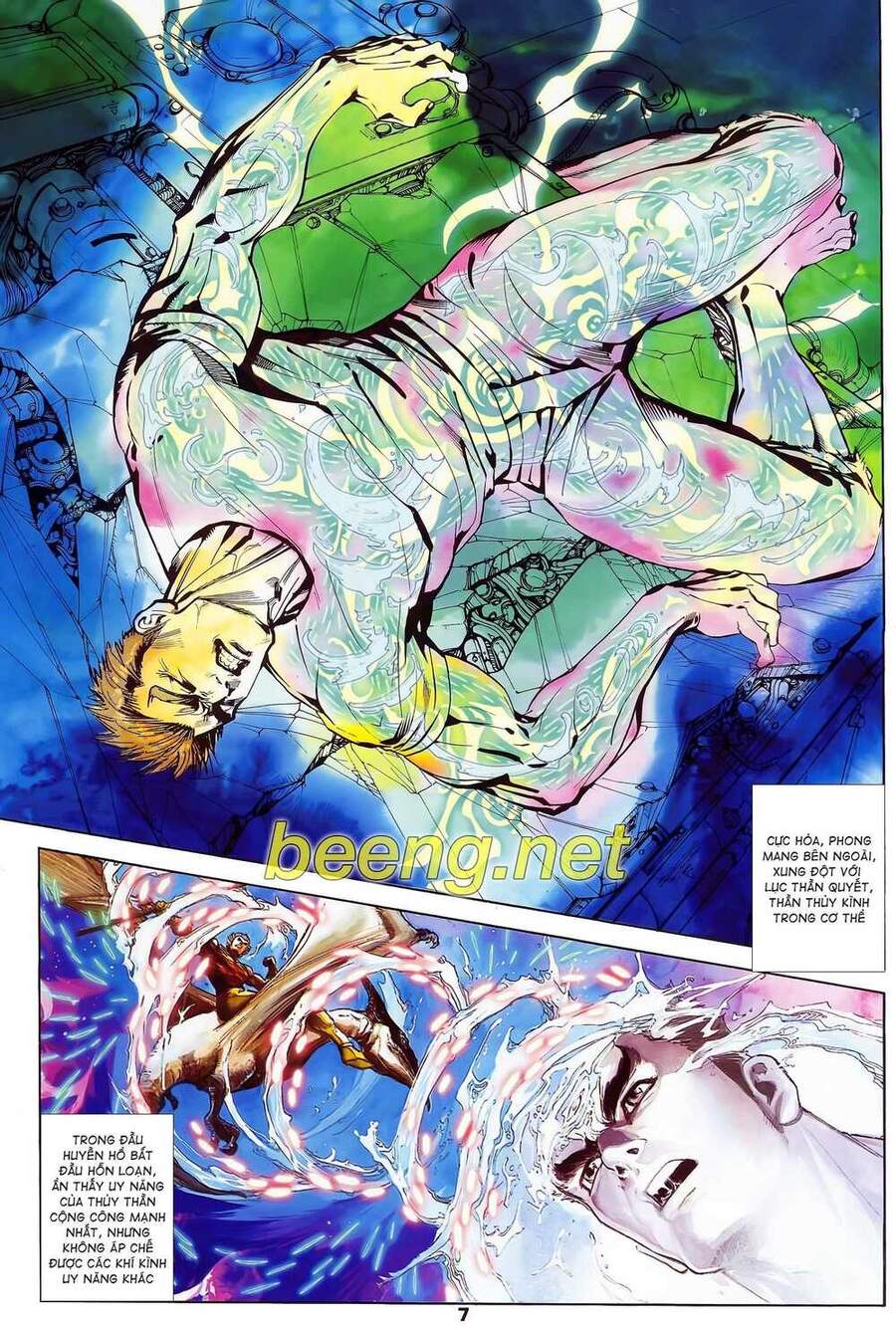 Truyện Tranh Long Hổ 5 Thế trang 8