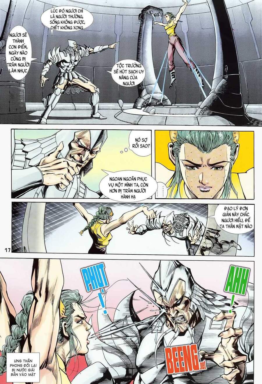 Truyện Tranh Long Hổ 5 Thế trang 8