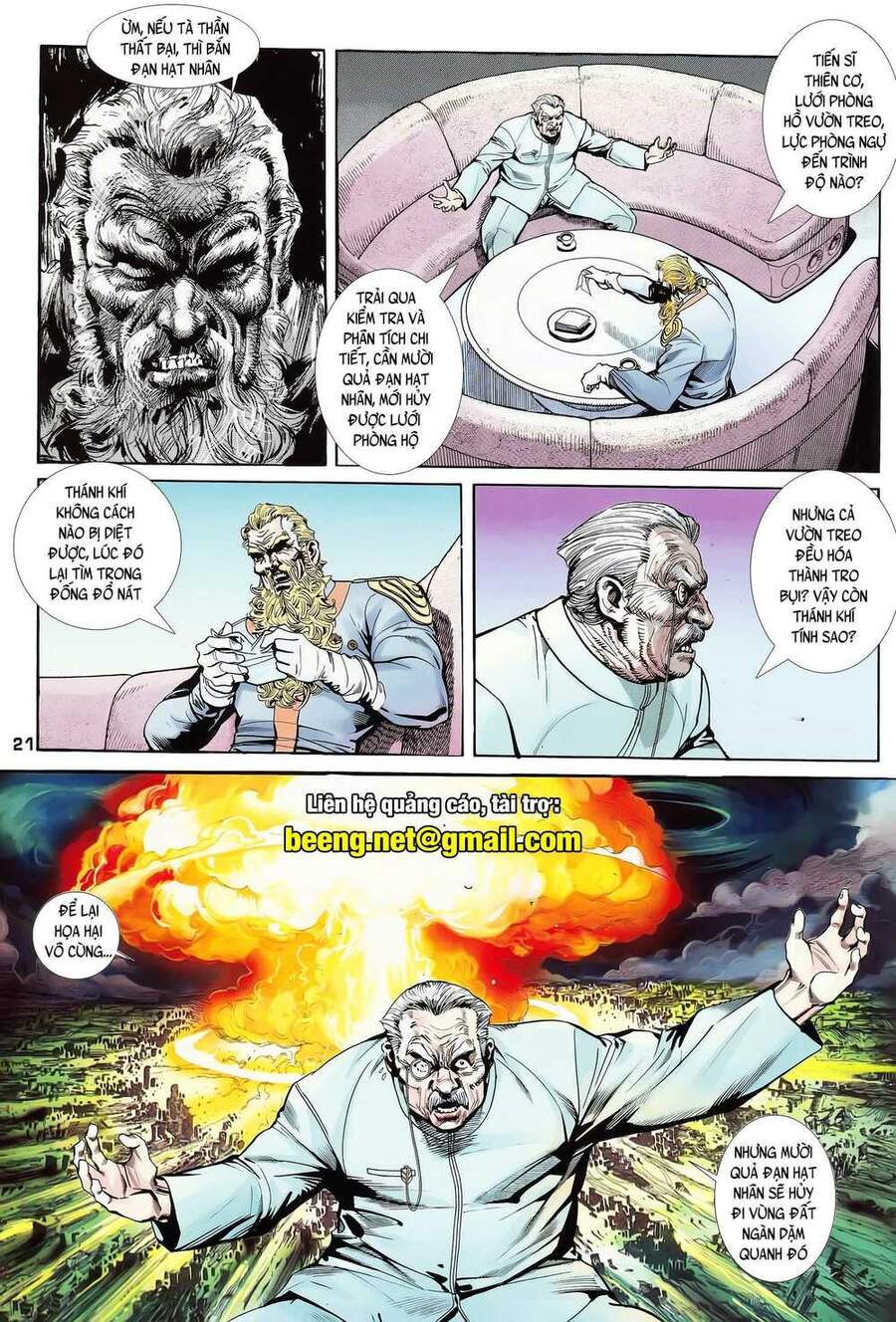 Truyện Tranh Long Hổ 5 Thế trang 8