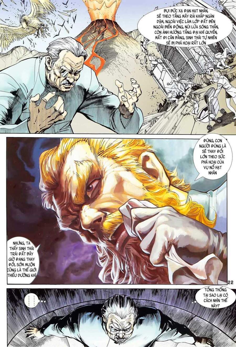 Truyện Tranh Long Hổ 5 Thế trang 8