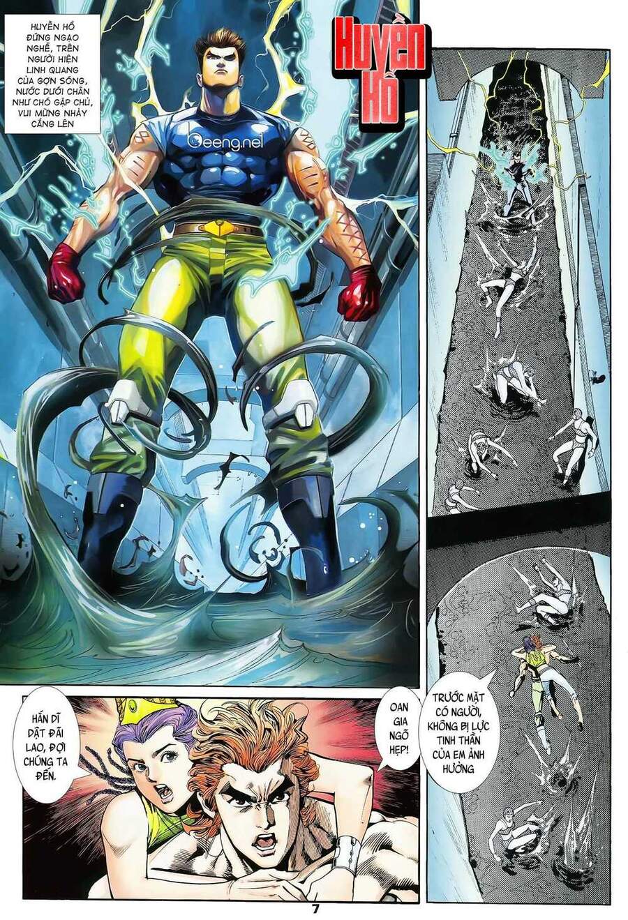 Truyện Tranh Long Hổ 5 Thế trang 8