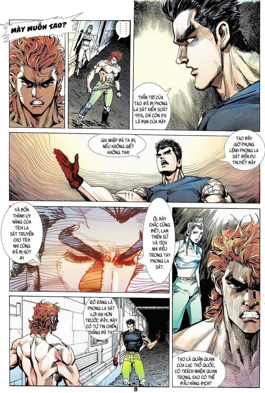 Truyện Tranh Long Hổ 5 Thế trang 8