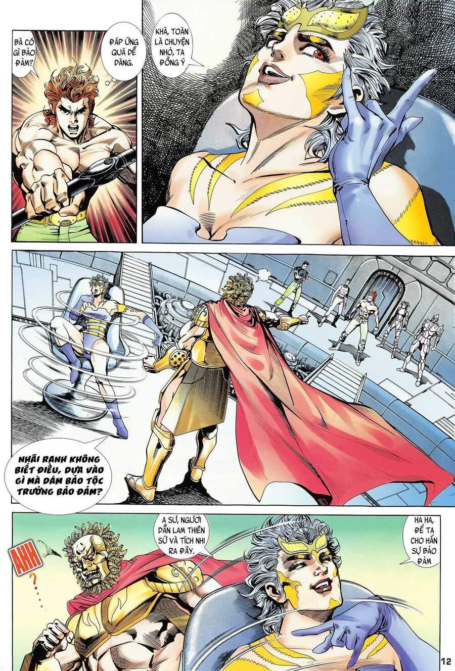 Truyện Tranh Long Hổ 5 Thế trang 8