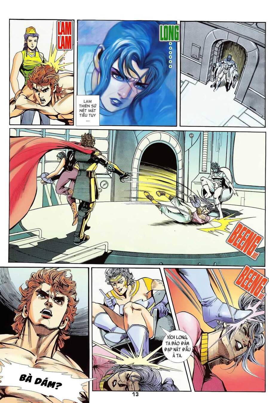 Truyện Tranh Long Hổ 5 Thế trang 8