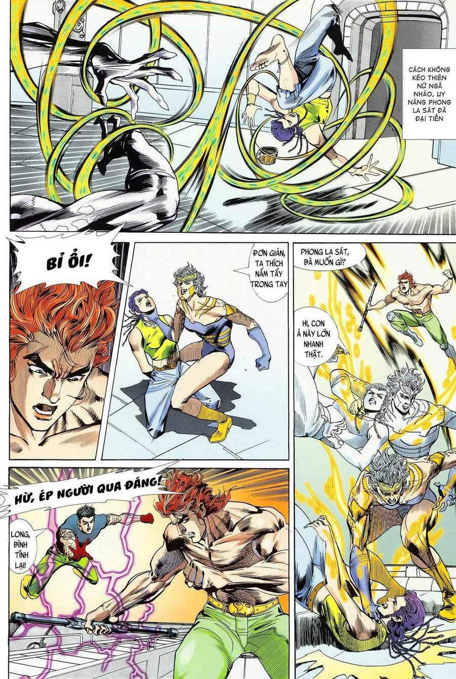 Truyện Tranh Long Hổ 5 Thế trang 8