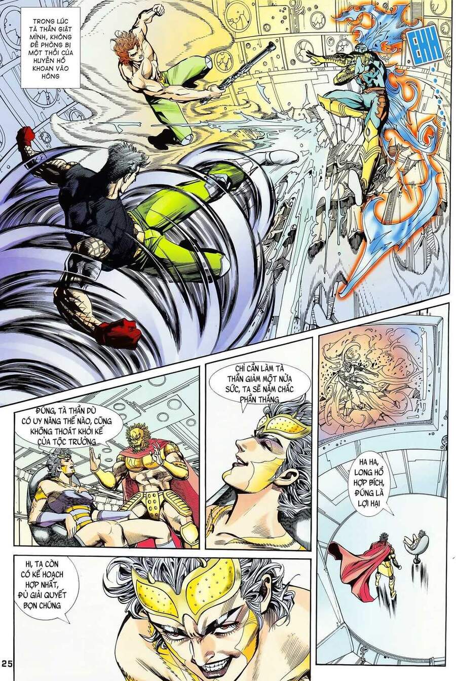 Truyện Tranh Long Hổ 5 Thế trang 8