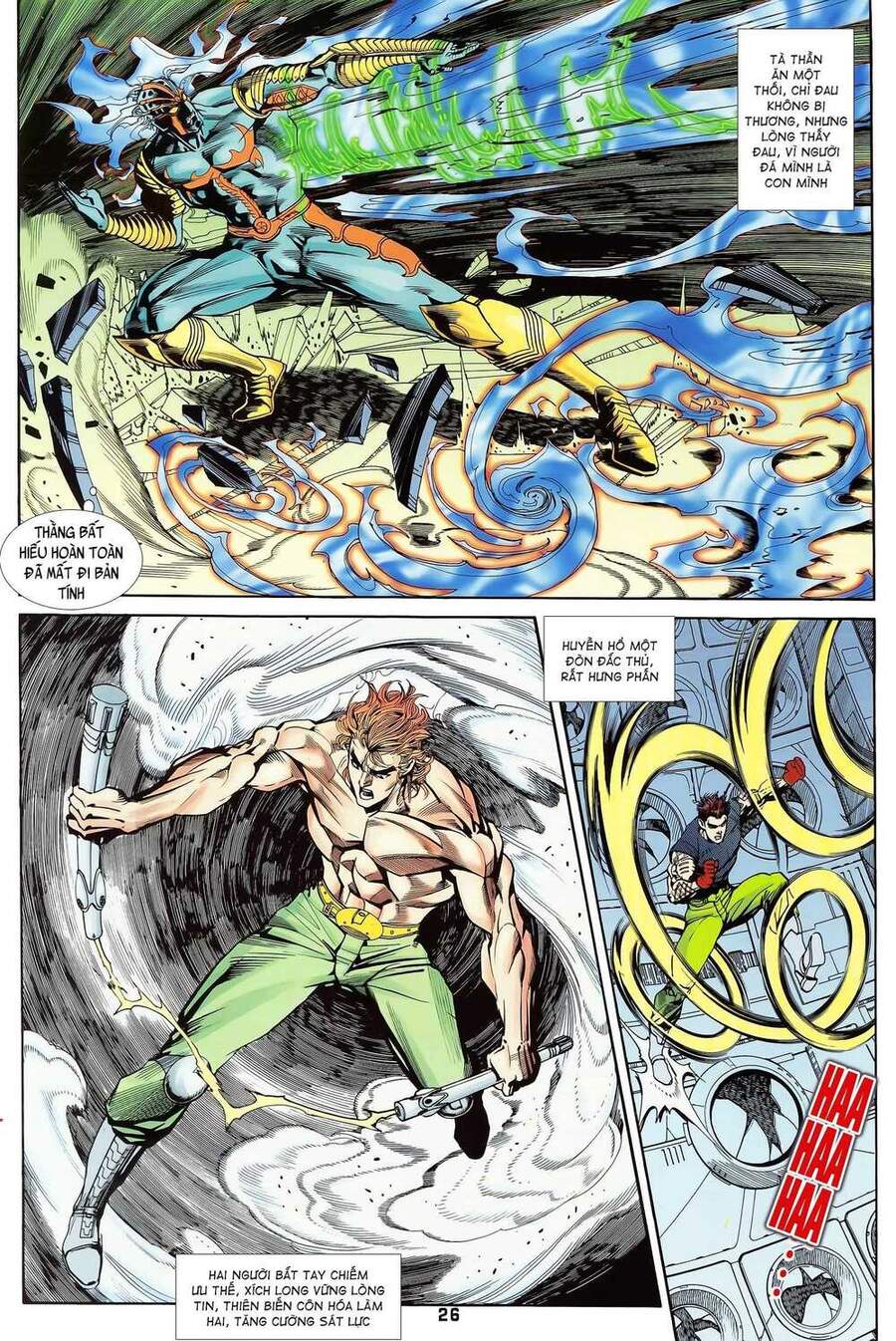 Truyện Tranh Long Hổ 5 Thế trang 8