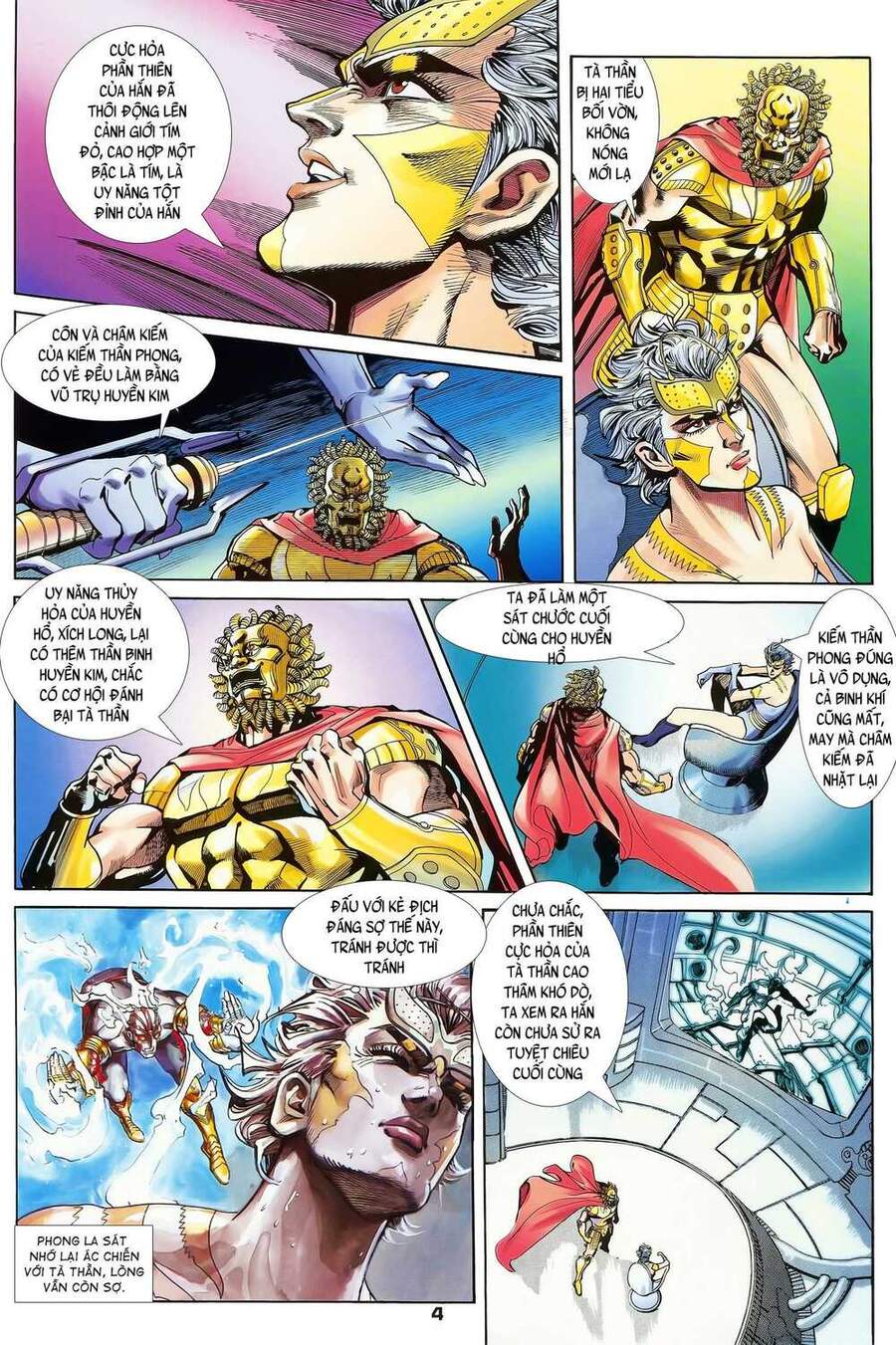 Truyện Tranh Long Hổ 5 Thế trang 8
