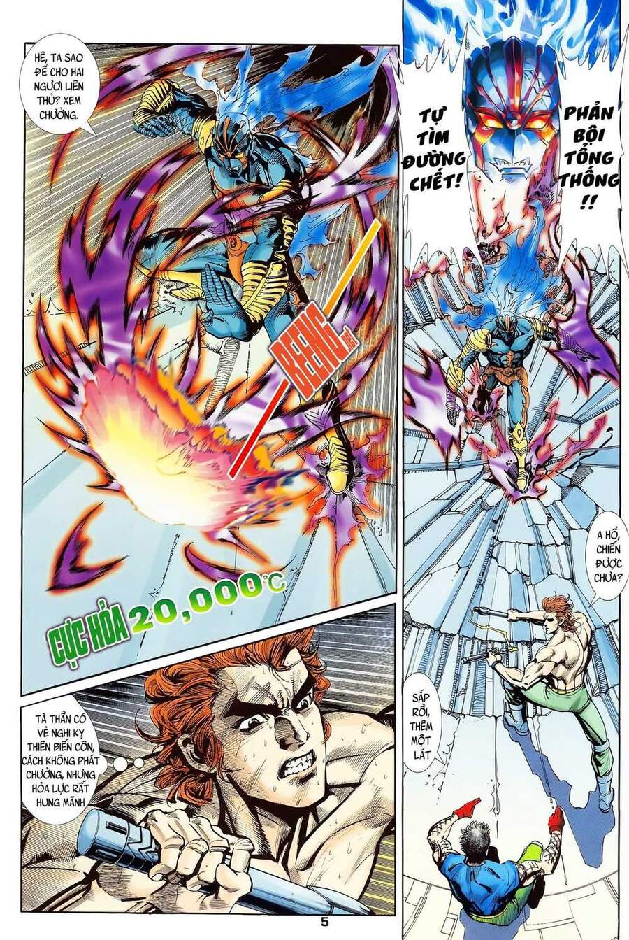 Truyện Tranh Long Hổ 5 Thế trang 8